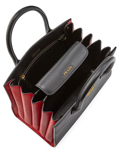 prada accordion bag|Prada Saffiano Accordion Handle Bag .